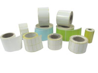blank paper label sticker